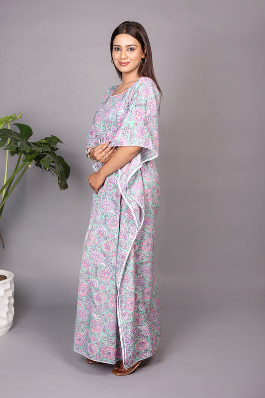 PINK SKY DELIGHT KAFTAN