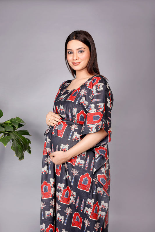 HEAVENLY WRAP KAFTAN