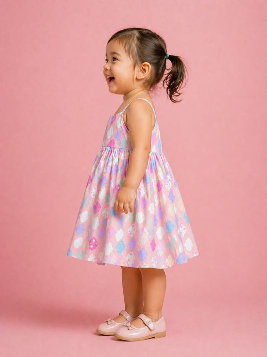 Candy Cloud Twirl Dress 🍬☁️