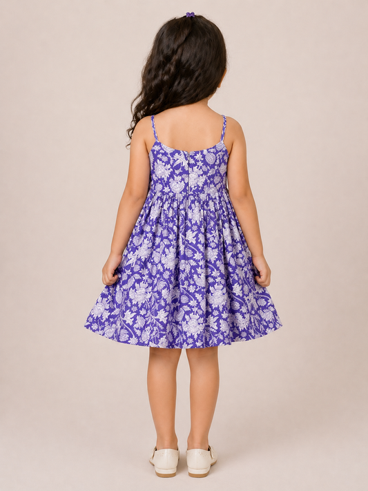 Lavender Bloom Twirl Dress 💜
