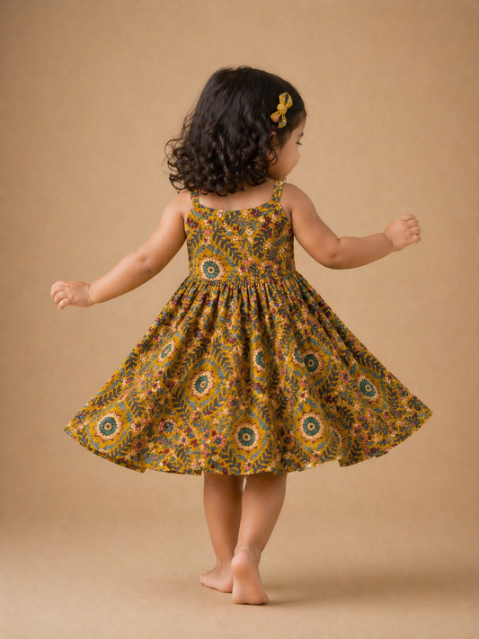 Little Sunshine Twirl Dress 🌼