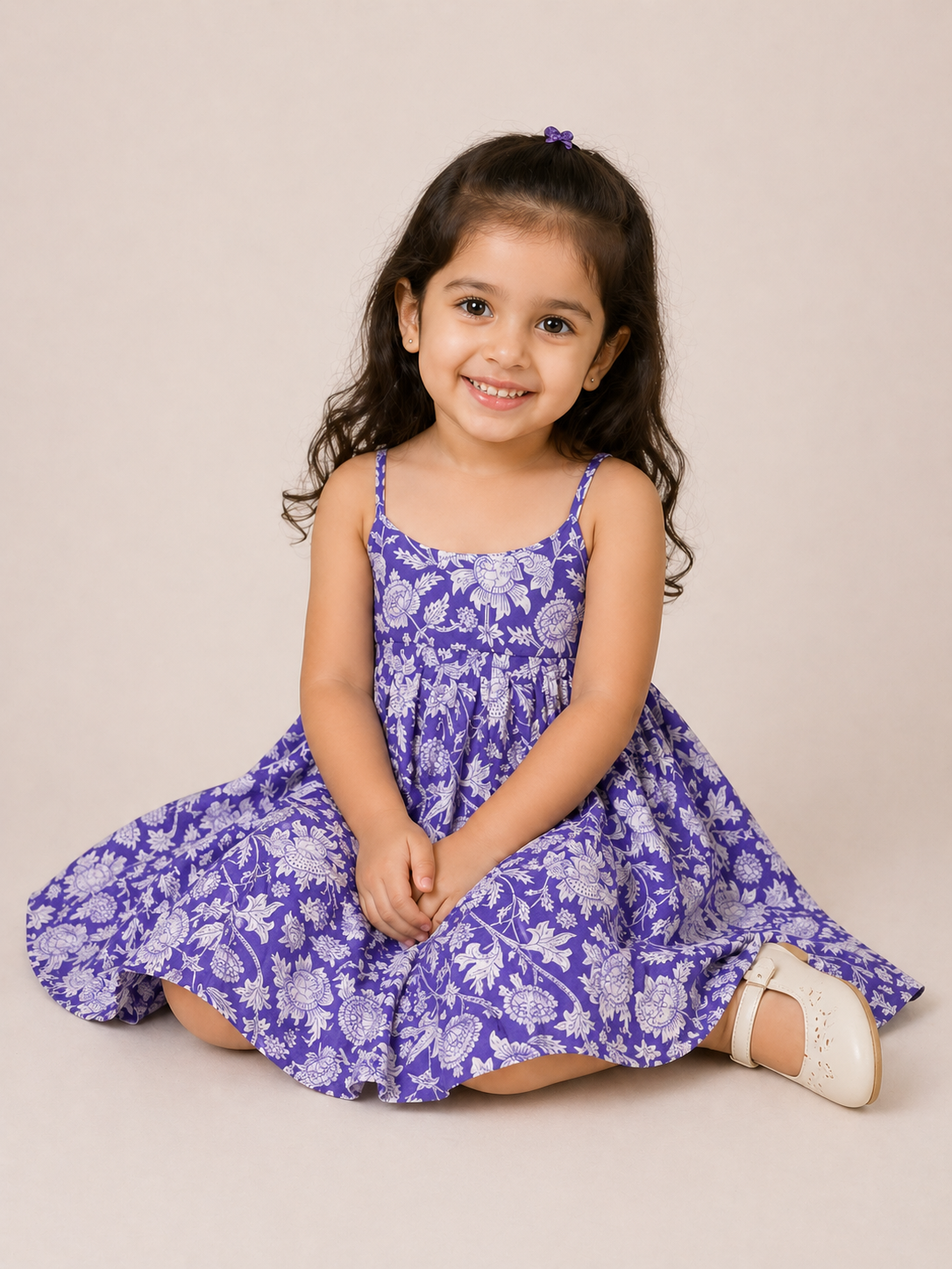 Lavender Bloom Twirl Dress 💜
