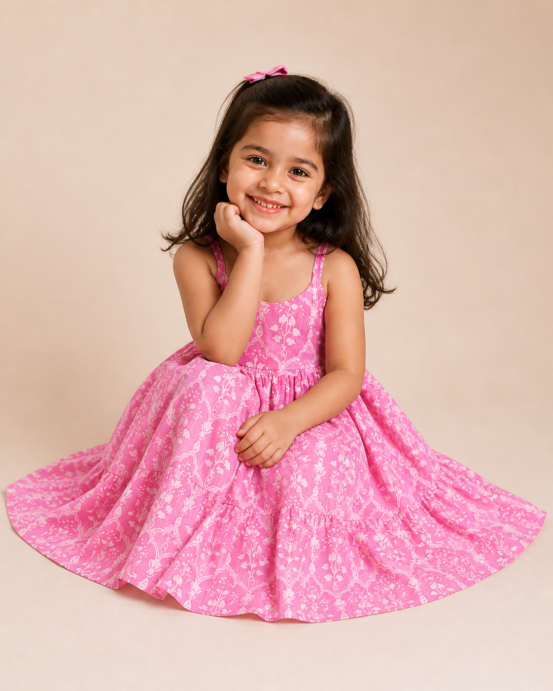 Pink Twirl Dress