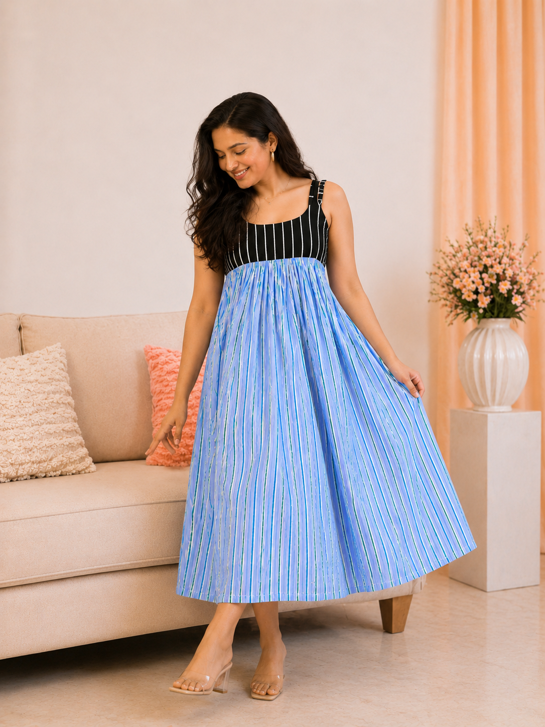 Lavender Breeze Maxi Dress