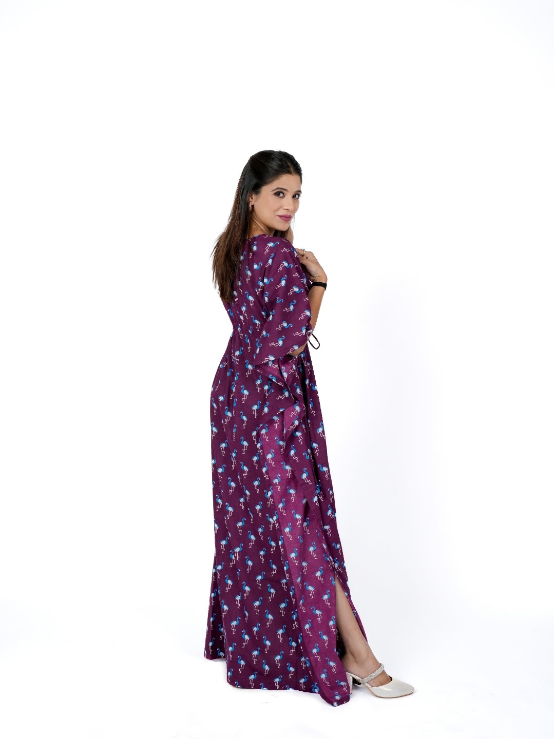 Flamingo Fever Maternity Kaftan
