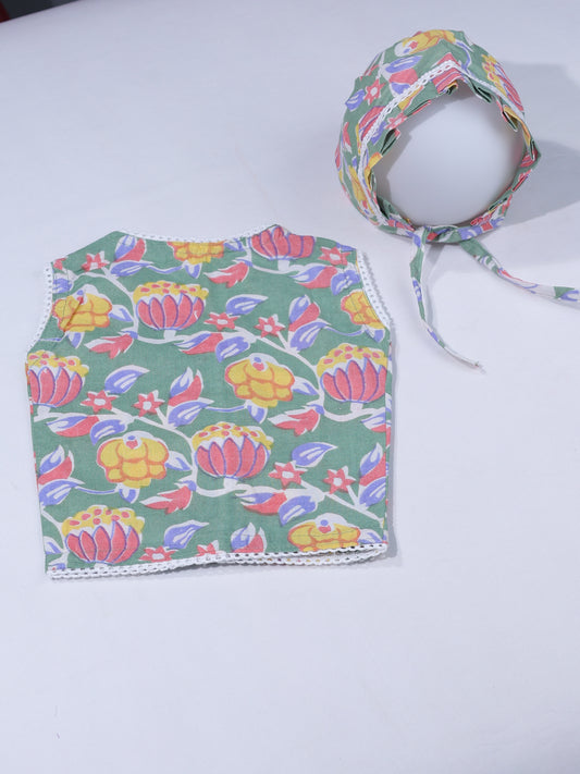 Sage Bloom – Signature Mother & Baby Matching Luxury Cotton Set