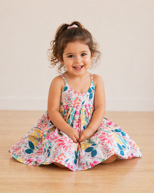 Blossom Garden Twirl Dress 🌸