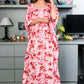 Blushing Bloom maternity Kaftan