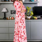 Blushing Bloom maternity Kaftan