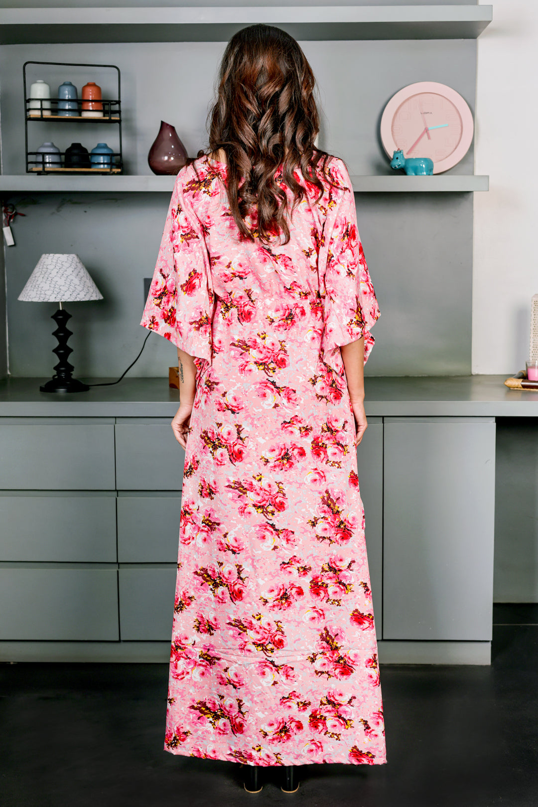 Blushing Bloom maternity Kaftan