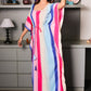 Rainbow Bloom Maternity Kaftan