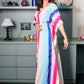Rainbow Bloom Maternity Kaftan