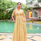 Yellow sun-shine Maxi Dress