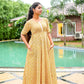 Yellow sun-shine Maxi Dress