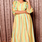 Poppy colors Maxi Dress