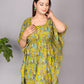 LEAFY FRESH KAFTAN