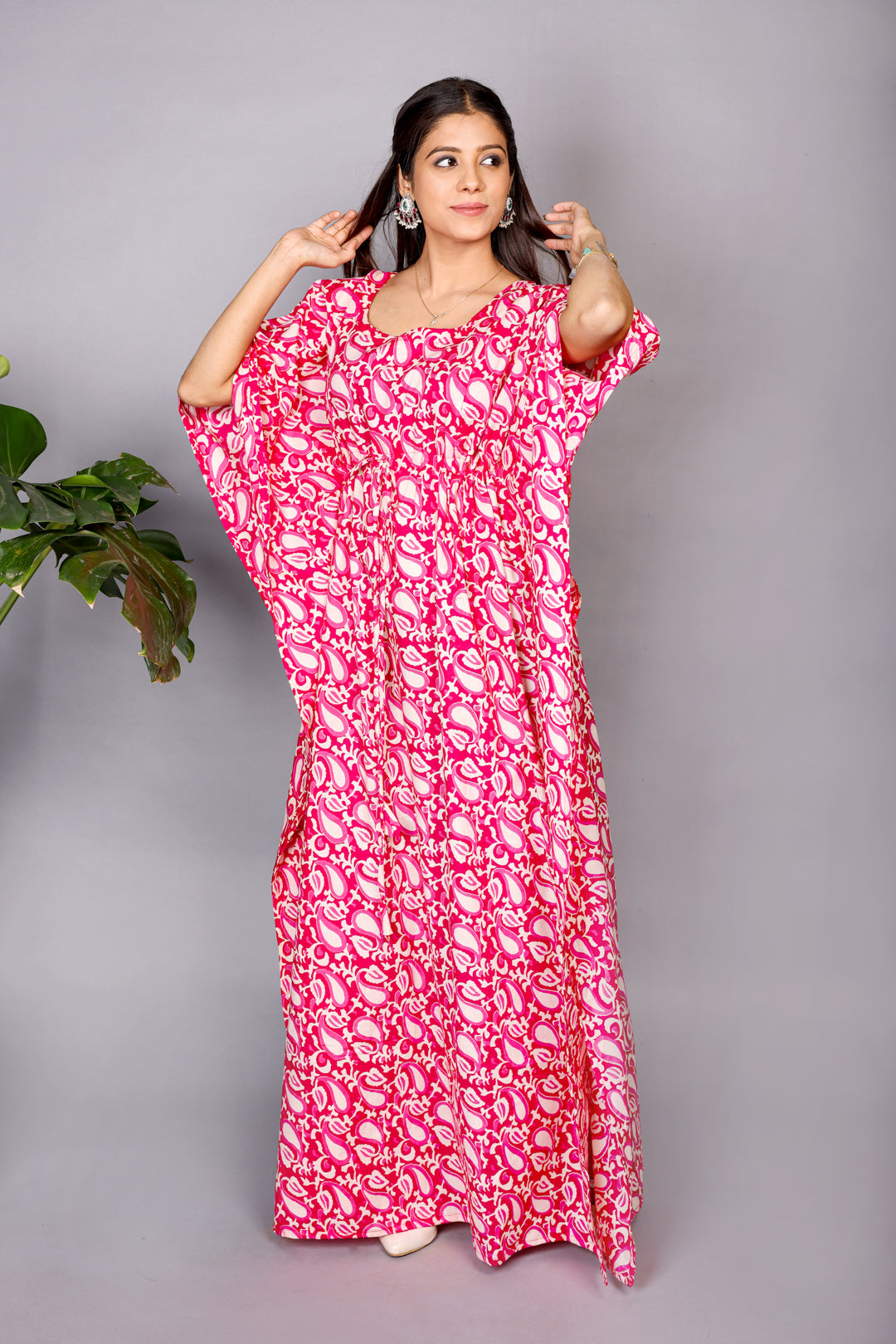 BLUSHING BLOOM KAFTAN