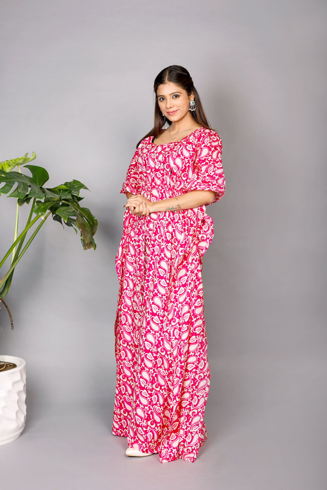 BLUSHING BLOOM KAFTAN
