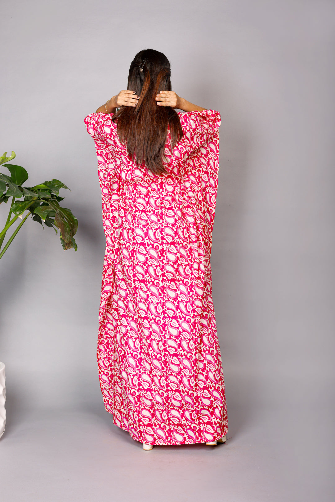 BLUSHING BLOOM KAFTAN