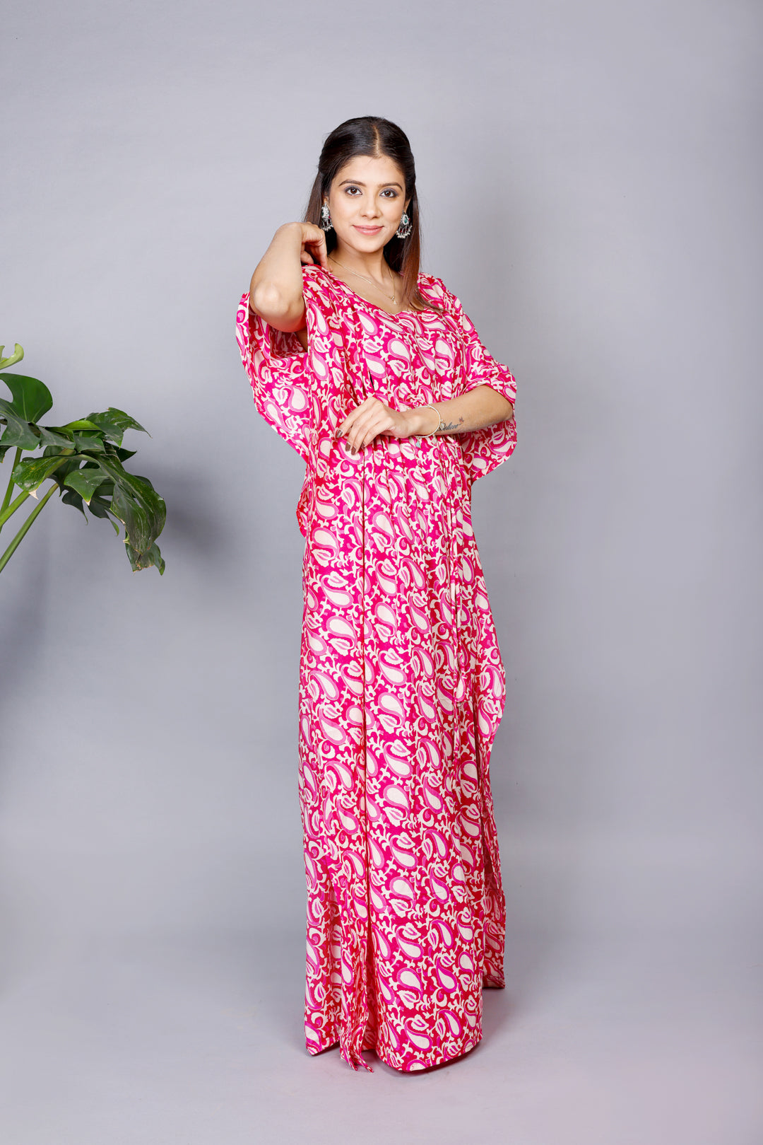 BLUSHING BLOOM KAFTAN