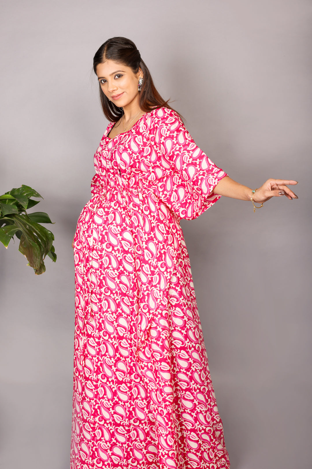 BLUSHING BLOOM KAFTAN
