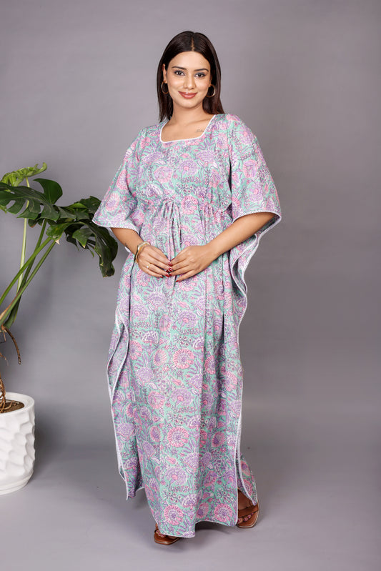 PINK SKY DELIGHT KAFTAN
