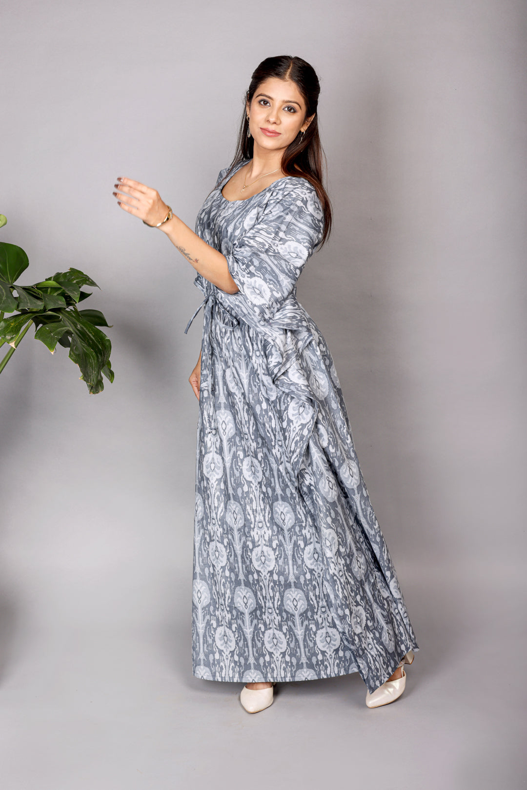 GREY CLOUD KAFTAN