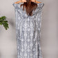 GREY CLOUD KAFTAN