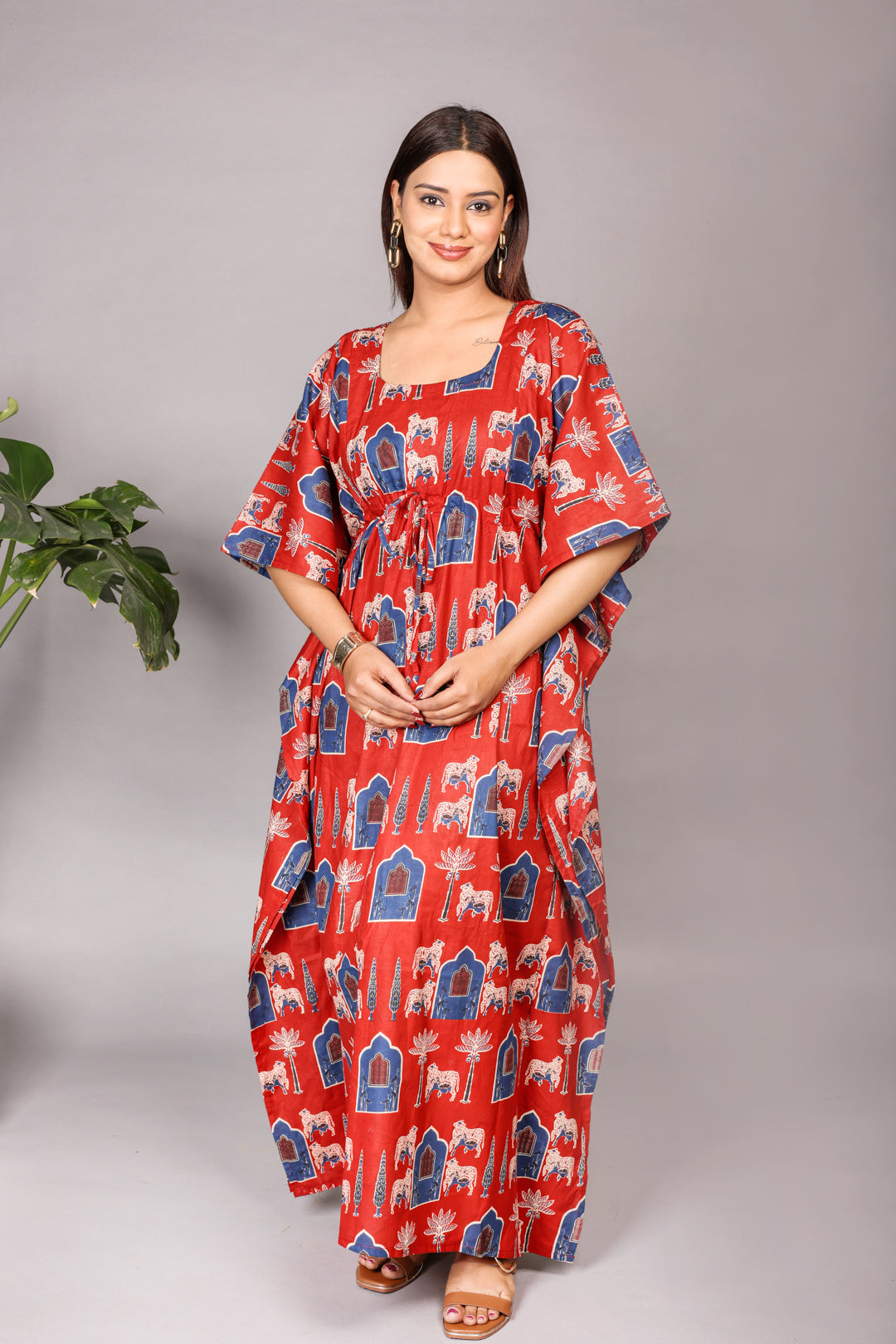 RED HEAVEN KAFTAN