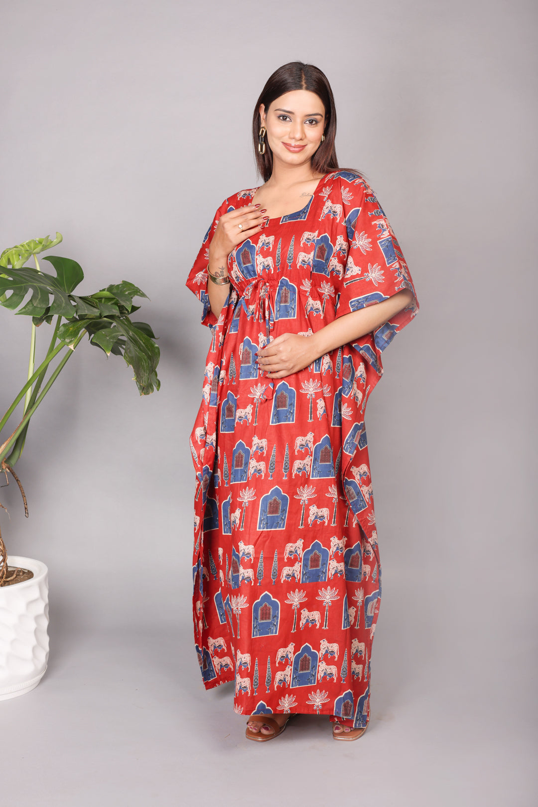 RED HEAVEN KAFTAN