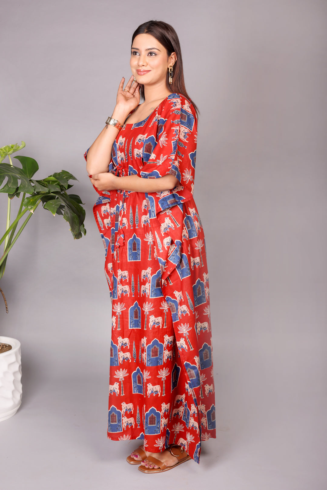 RED HEAVEN KAFTAN