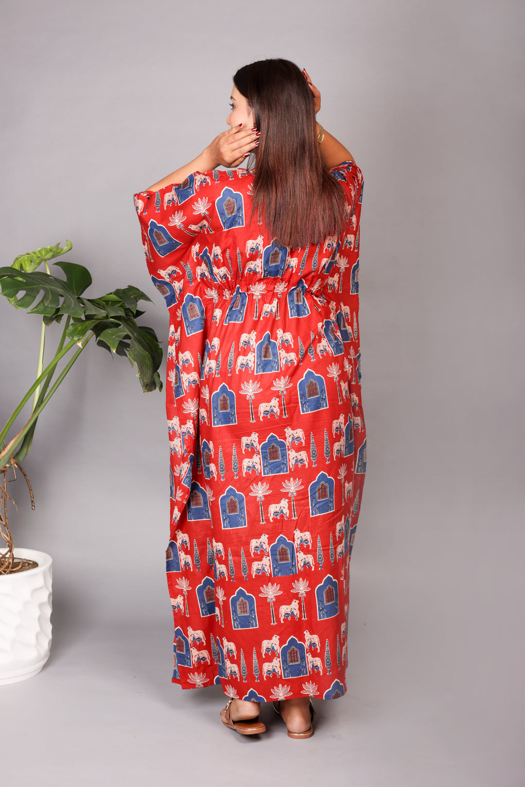RED HEAVEN KAFTAN