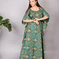 Green Bloom Kaftan