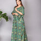 Green Bloom Kaftan
