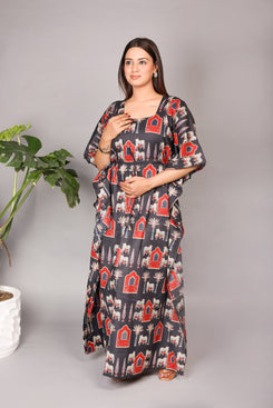 HEAVENLY WRAP KAFTAN