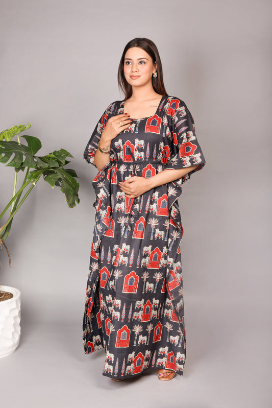HEAVENLY WRAP KAFTAN