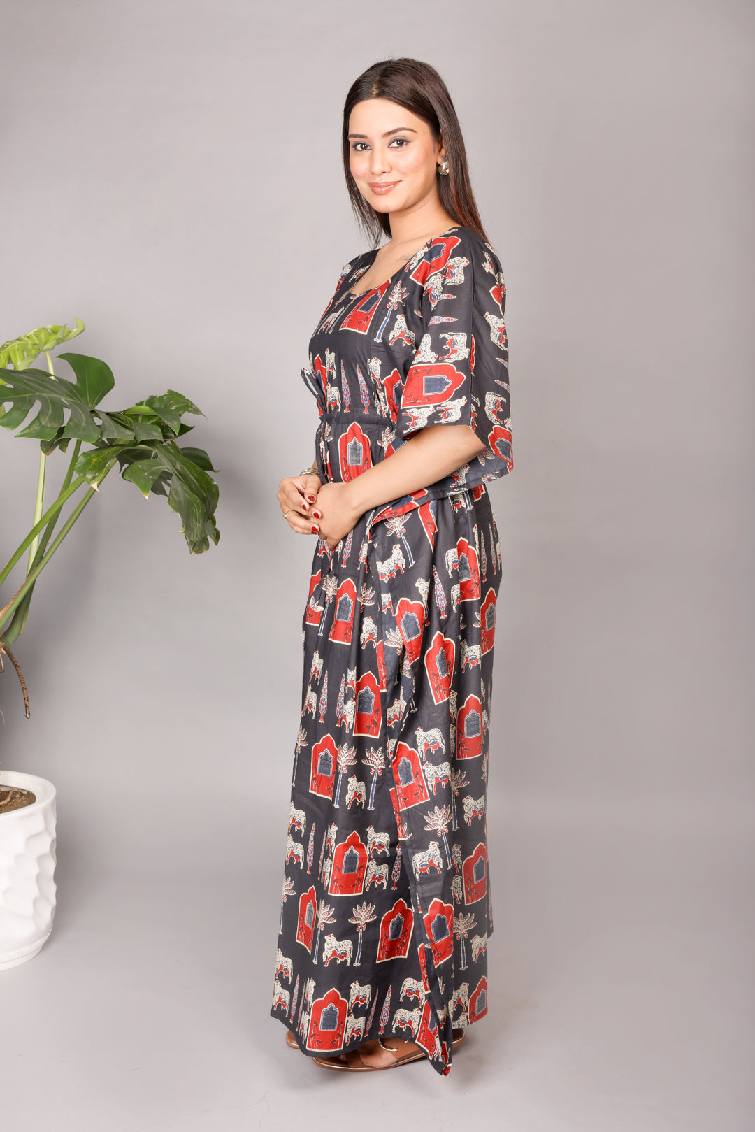 HEAVENLY WRAP KAFTAN