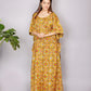 YELLOW BLOOM KAFTAN