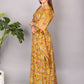 YELLOW BLOOM KAFTAN