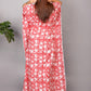 RED ELEGANCE KAFTAN