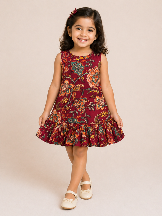 Berry Twirl Dress