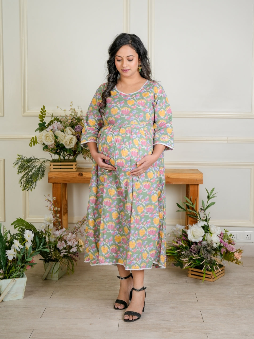 Soft Mint Maternity