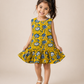 Sunshine Bloom Ruffle Dress