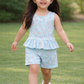 Girls Sky Blue Dress – Trendy & Comfortable