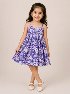 Lavender Bloom Twirl Dress 💜