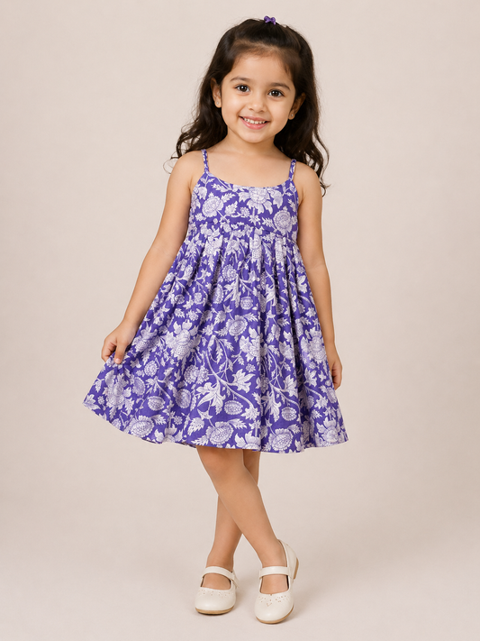 Lavender Bloom Twirl Dress 💜