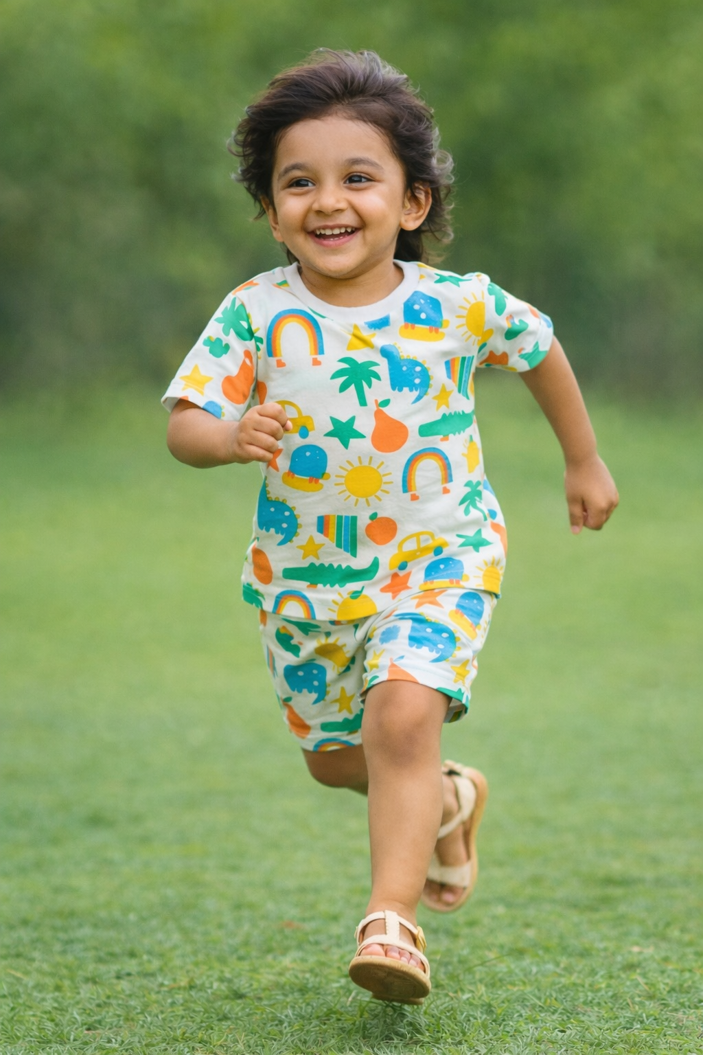 Unisex Kids Multi Color Outfit – Everyday Comfort Wear