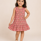 Peach Twirl Dress