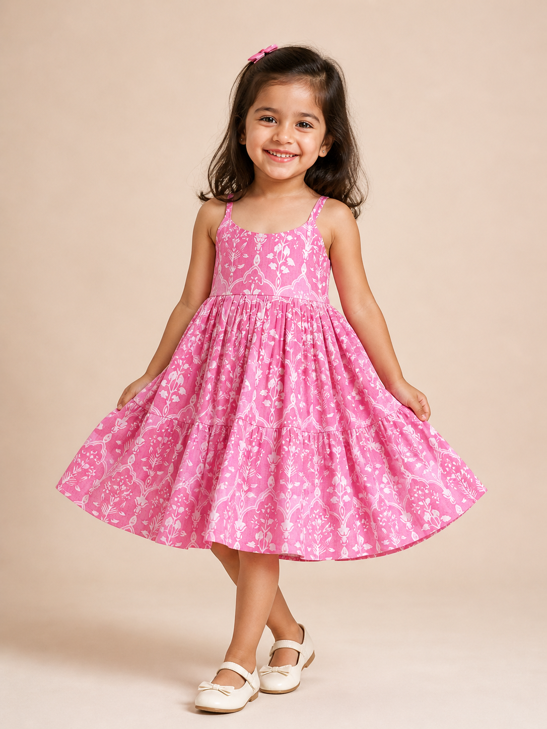 Pink Twirl Dress