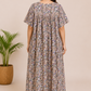 Paisley Print Maternity Home Dress